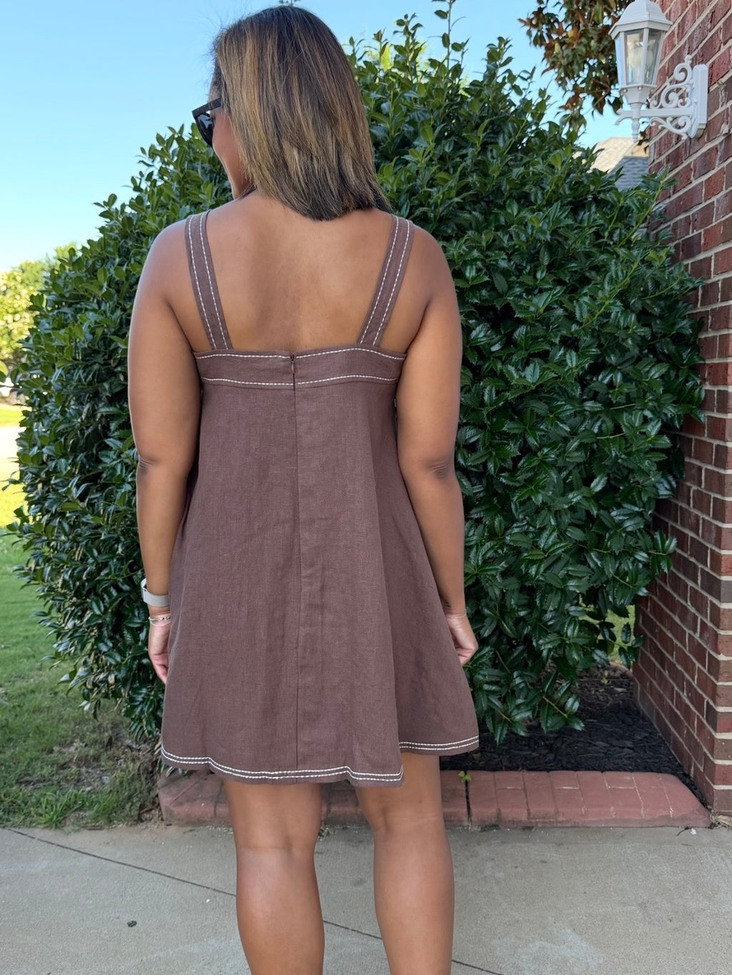The Sienna Linen Dress
