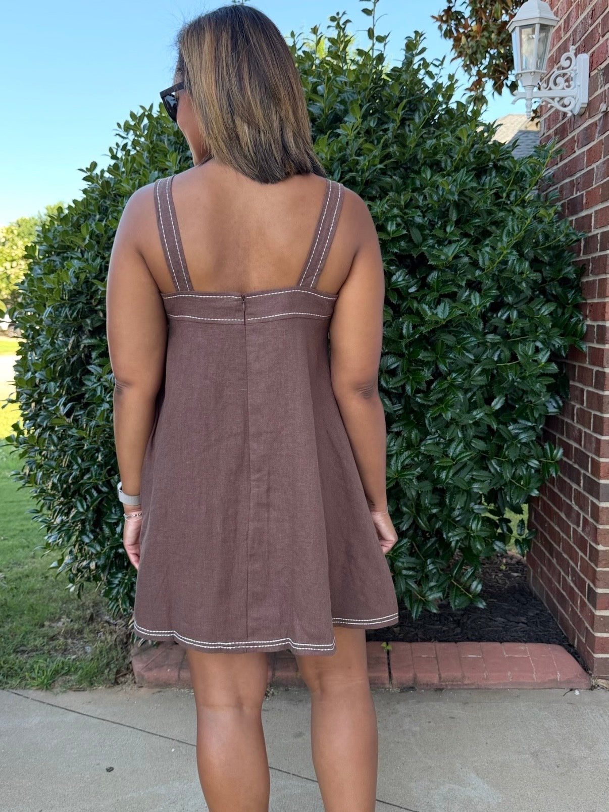 The Sienna Linen Dress