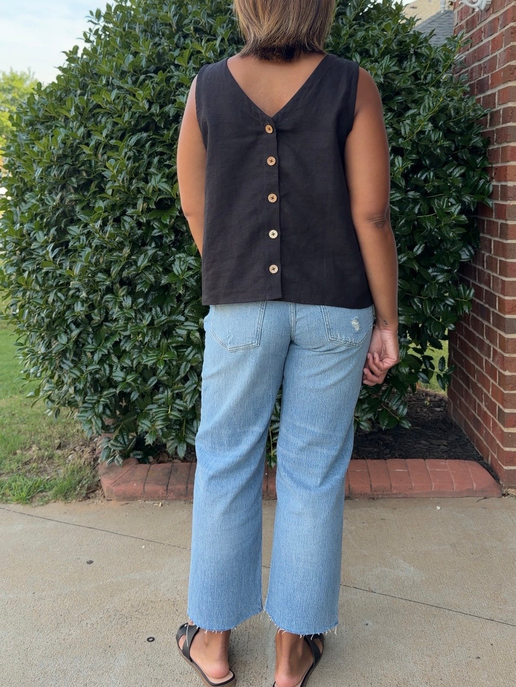 The Haven Linen Top