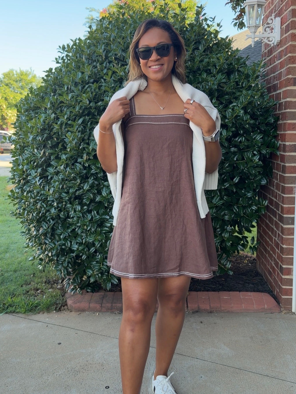 The Sienna Linen Dress