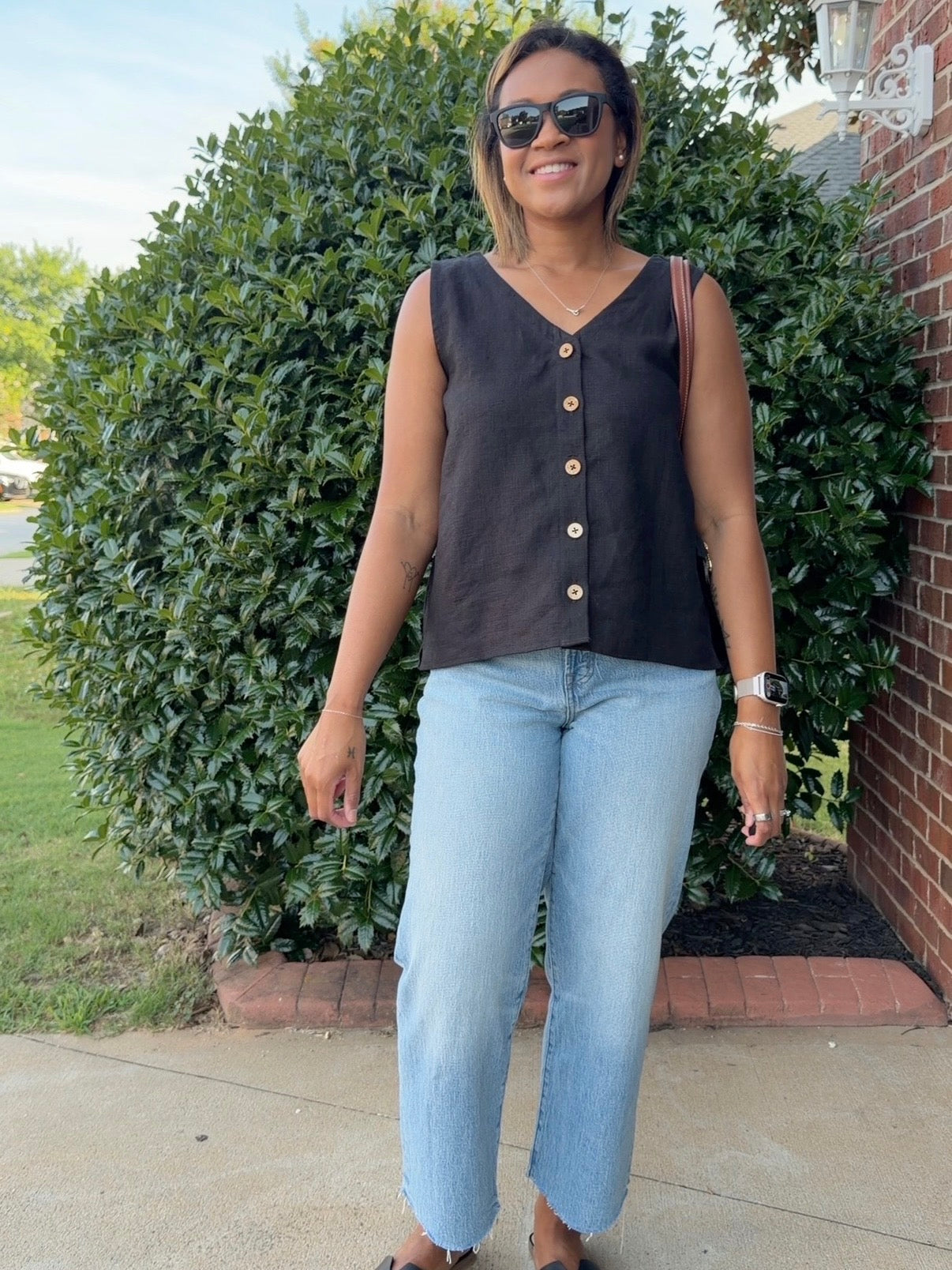 The Haven Linen Top