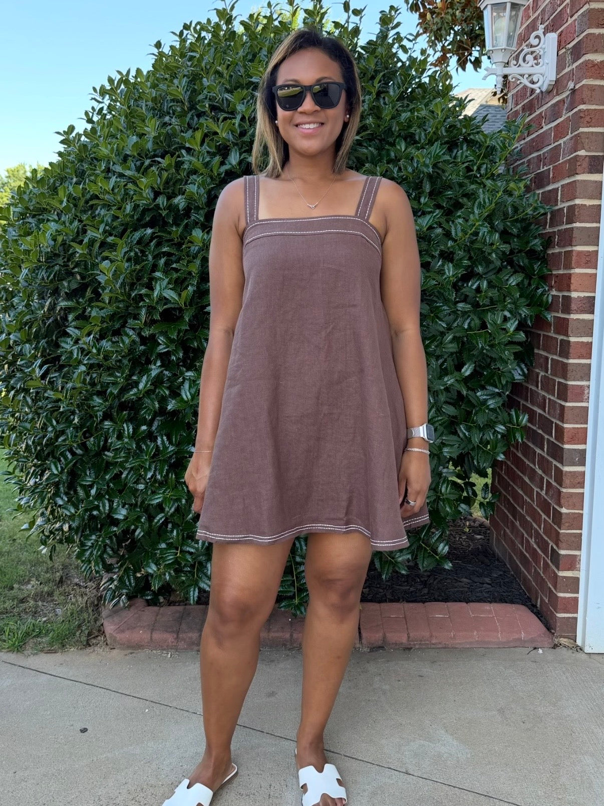 The Sienna Linen Dress